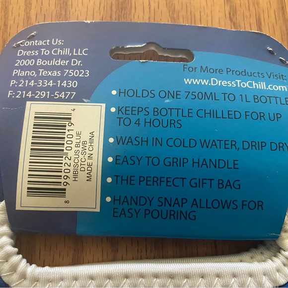 (2) Dress To Chill Bottle Insulator Cooler Holder - Picture 4 of 4